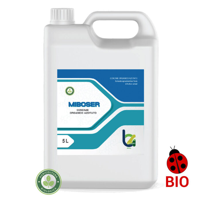 MIBOSER - concime biostimolante naturale - 5lt
