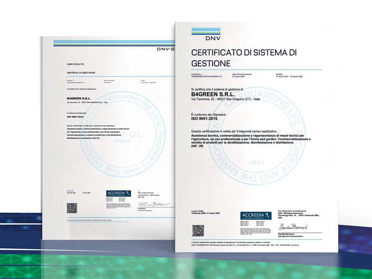 certificazione iso