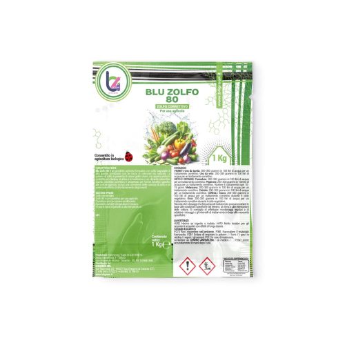 Blu Zolfo 80 - Zolfo correttivo per uso agricolo 1kg